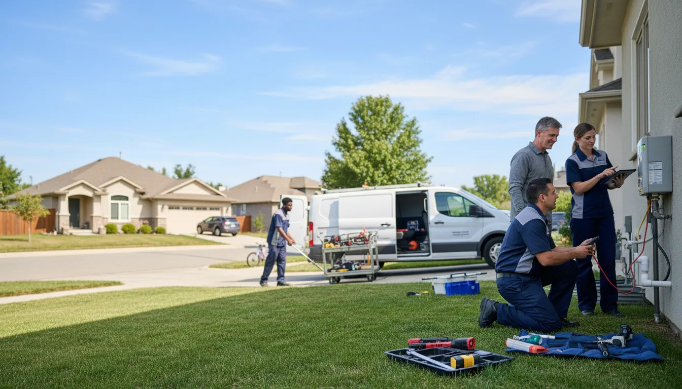 Tankless water heater service in Pennville, IN